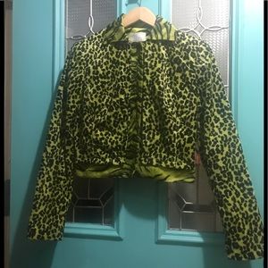 🍏Green jacket sz 4🍏